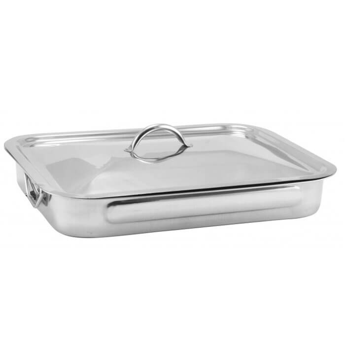 Nerezový pekáč s pokrievkou