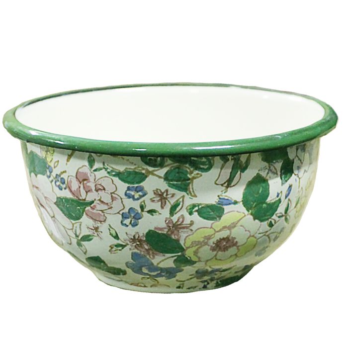 Smaltovaná vzorovaná miska 17 cm DECOR