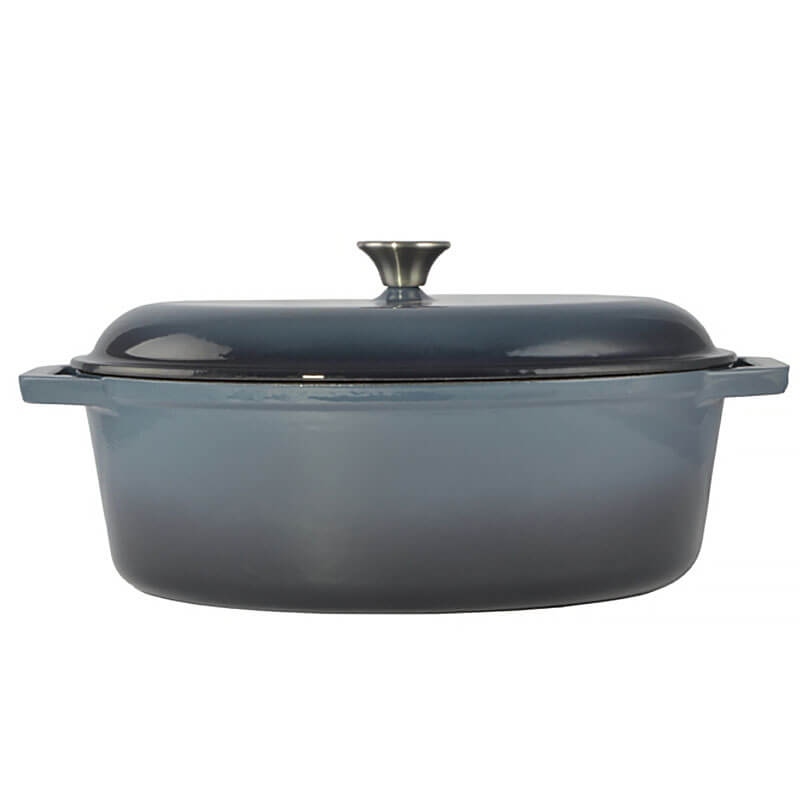 Liatinový pekáč so smaltovaným povrchom na kačicu 36 cm