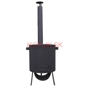 Kotlina 60 cm s žiaruvzdornou farbou PLUS 600 4 MM