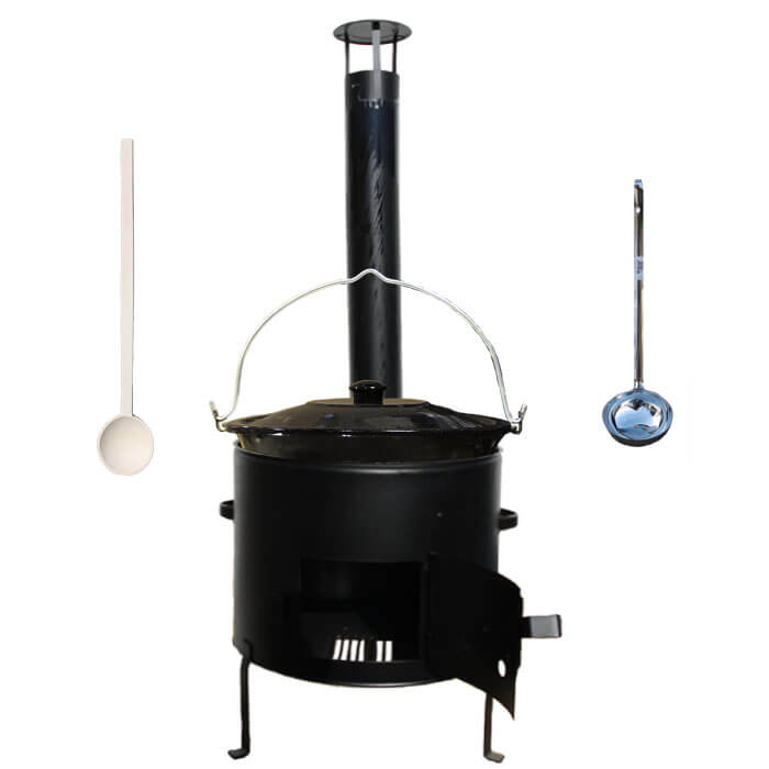 Kotlíkový gulášový set + smaltovaný kotlík 8 L  PARTY