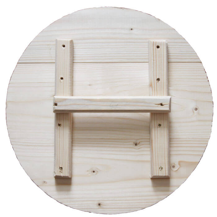 Drevená pokrievka 50 cm