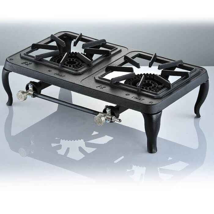 Plynový priemyselný liatinový varič Europa 8 kW