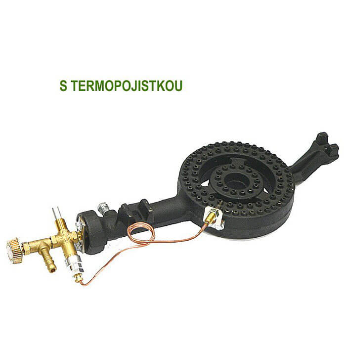 Plynový liatinový horák Europa 4 kW s termopoistkou