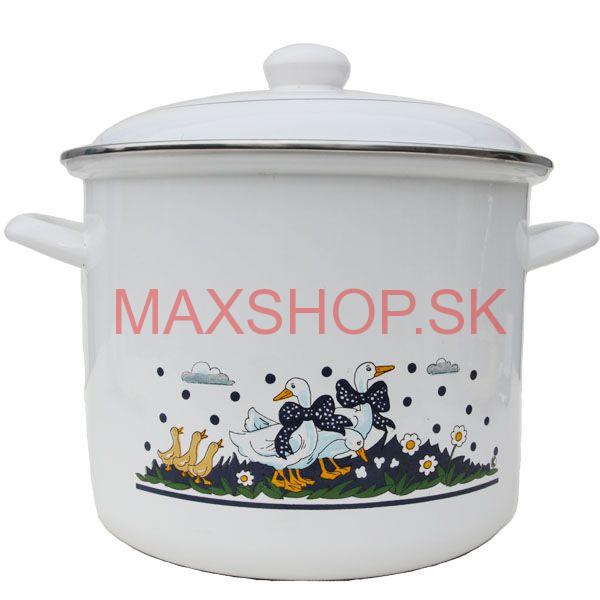 Smaltovaný hrniec 3,5 L Kačička