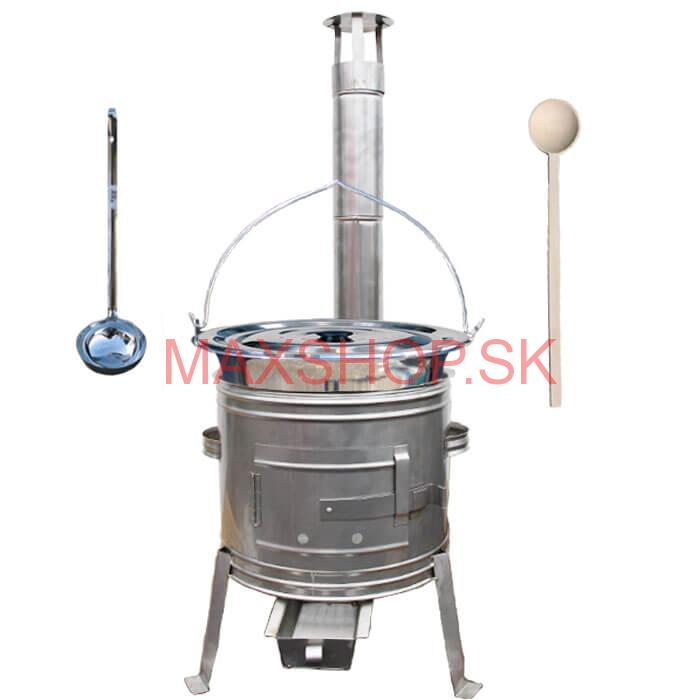 Kotlíkový set 31 cm TOPLUX + antikorový kotlík 10 L