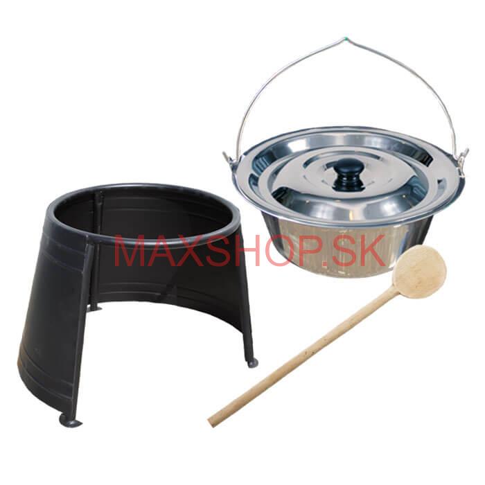 Antikorový kotlík 22 L + ohnisko