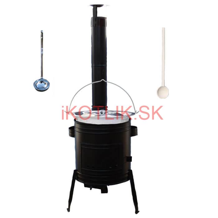 Antikorový kotlík 20 L (0,8 mm) + kovová kotlina 39 CLASSIC (KOV)