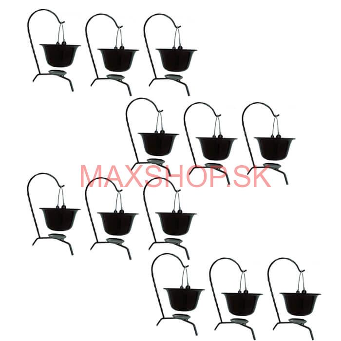 Servírovacia súprava SMALT BLACK 12 ks