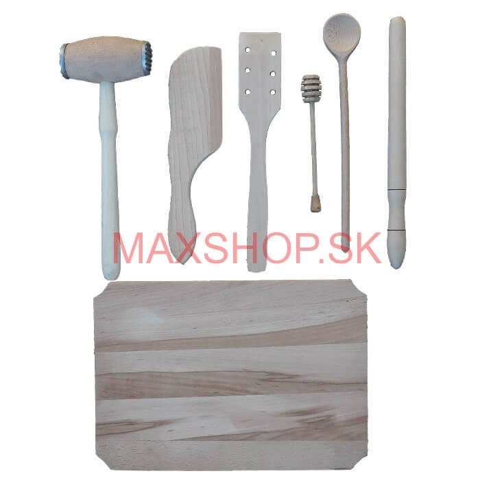 Drevená súprava 7 ks