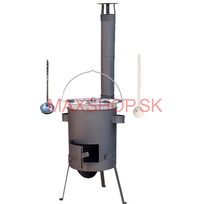 Antikorový kotlík 22 L (0,8 mm) + žiaruvzdorná kotlina 42 PLUS 600 4 MM