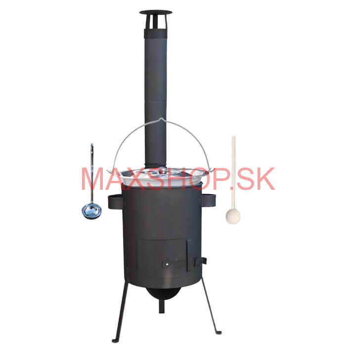 Antikorový kotlík 30 L (1,2 mm) + žiaruvzdorná kotlina 45 PLUS 600 4 MM