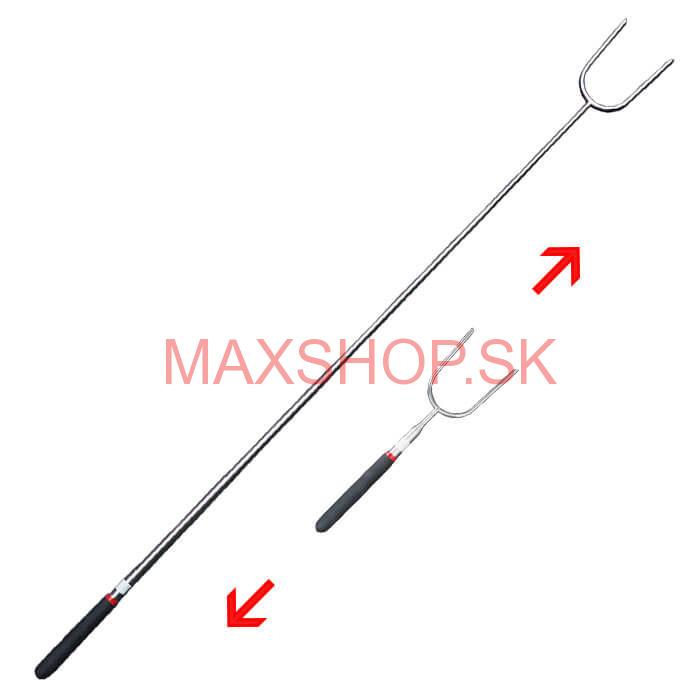 Vidlička na opekanie 24,5 cm - 84,5 cm – teleskopická 1 ks