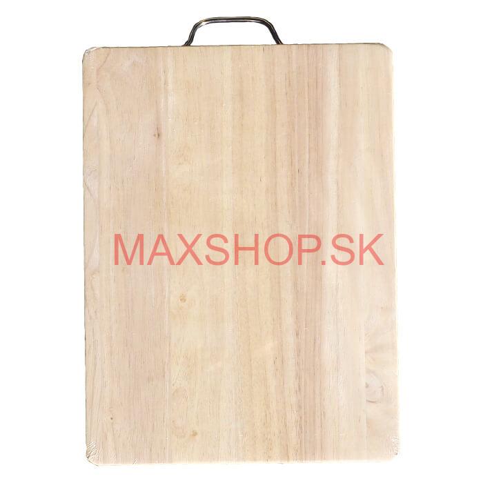 Drevená, masívna doska na krájanie 40 x 30 cm