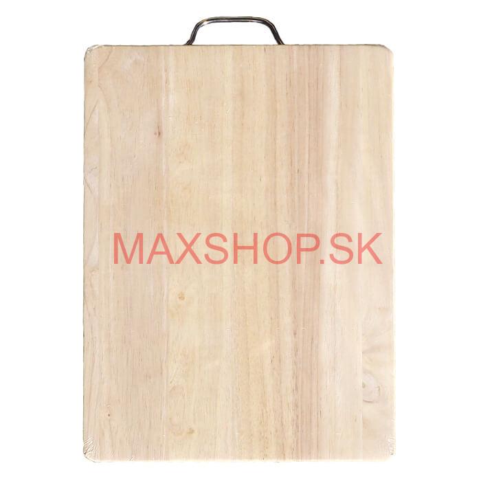 Drevená, masívna doska na krájanie 48 x 33 cm