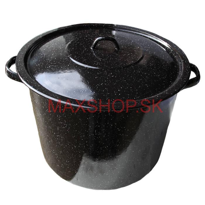 Smaltovaný hrniec 43 L