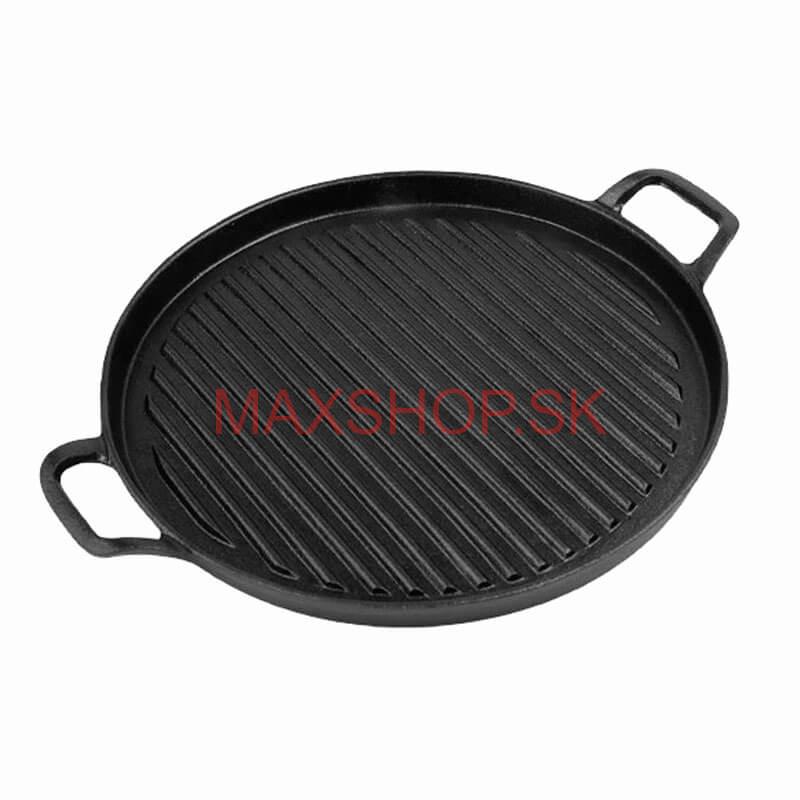 Liatinová panvica na grilovanie 31 cm BBQ
