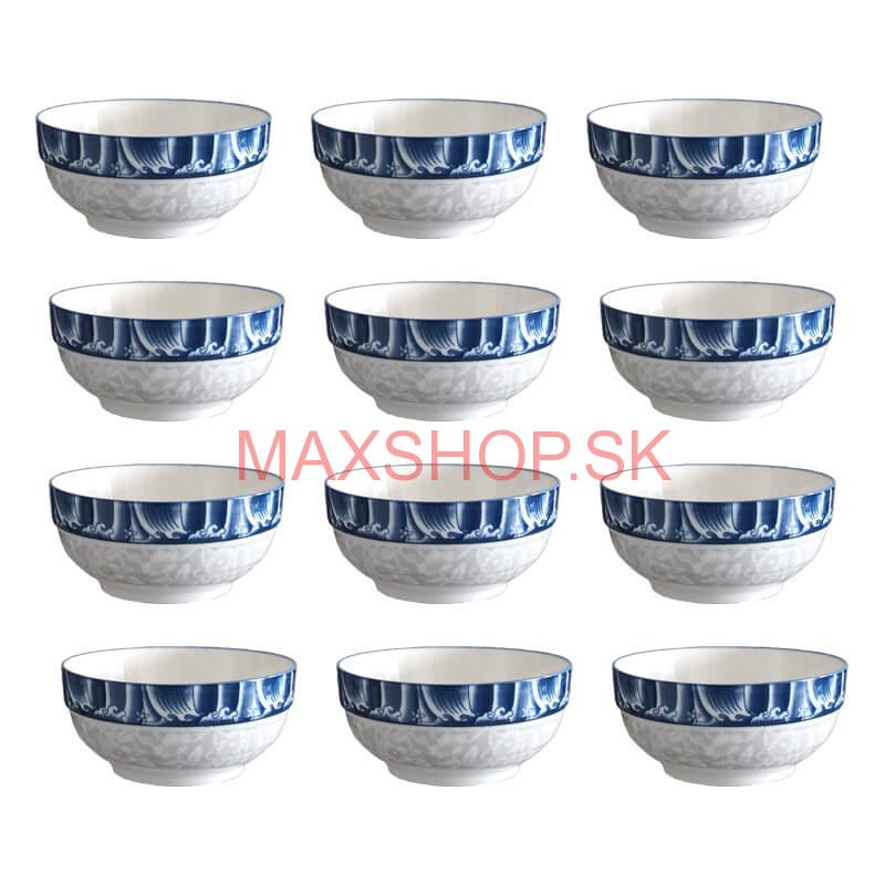 Keramické misky na servírovanie gulášu 15 cm 12 ks