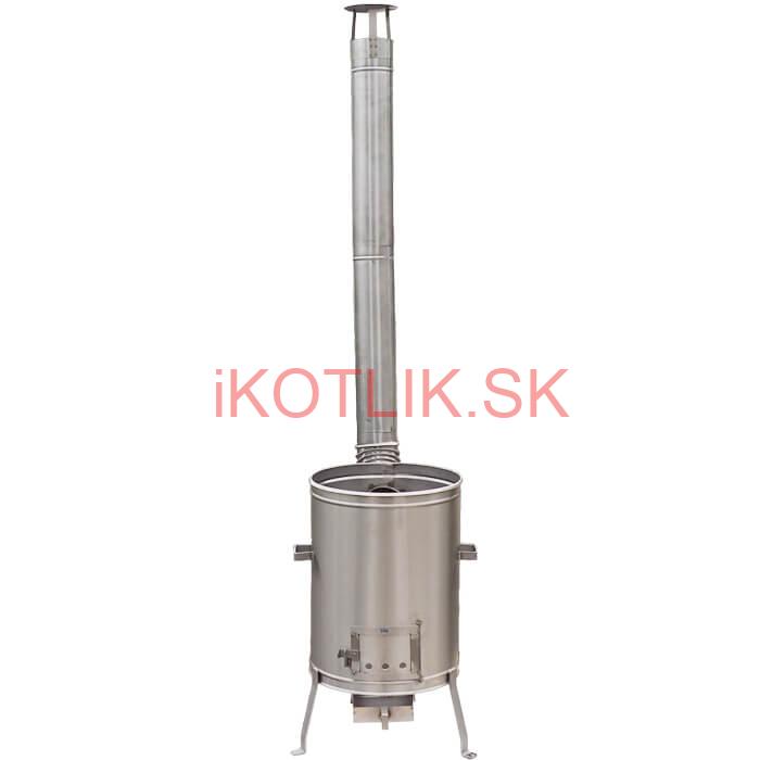 Nerezová kotlina pod kotlíky 33 cm LUX