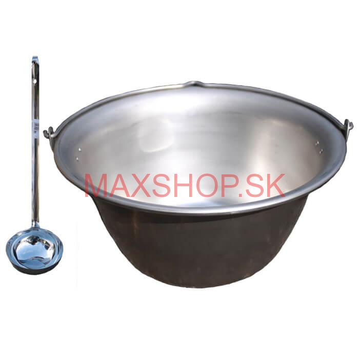 Nerezový kotlík 15 L + antikórová naberačka