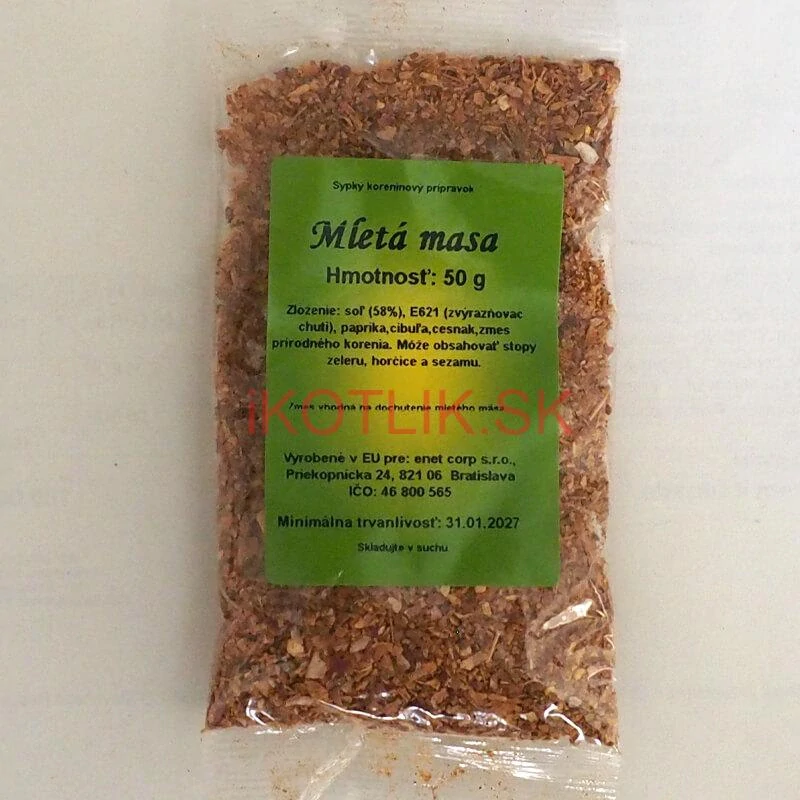 Mleté mäso 50 g