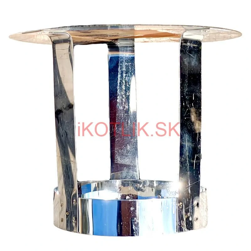 Nerezová strieška na dymovod INOX