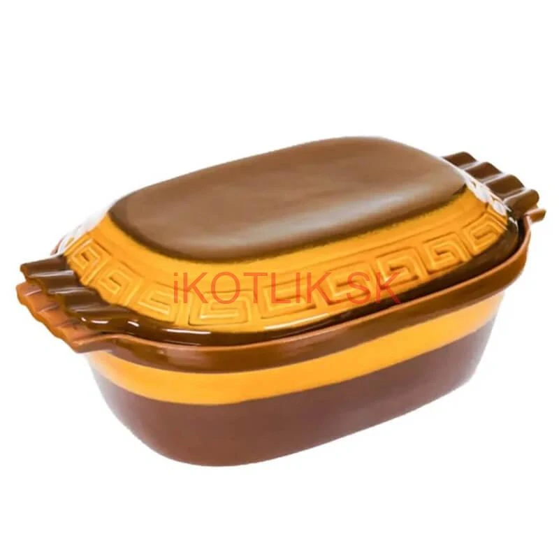 Rímska misa / pekáč z glazovanej terakotovej hliny 6 l