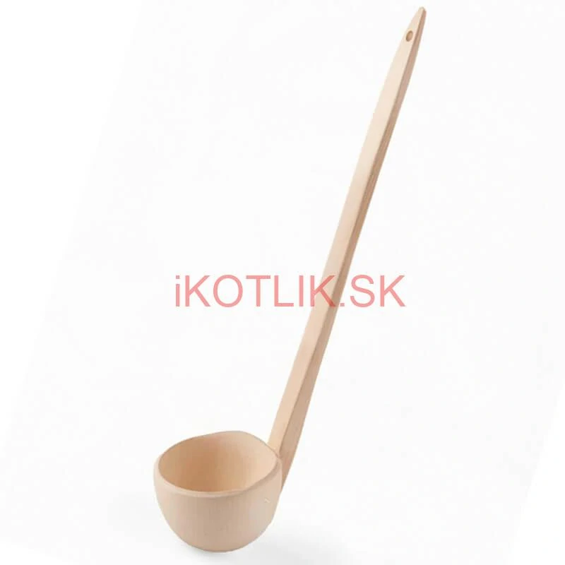 Drevená naberačka veľká 57 cm