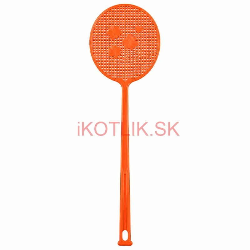 Plastová plácačka na muchy 49 cm – mix farieb