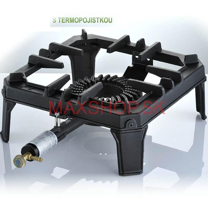 Liatinový plynový varič Ghisa 8,8 kW s termopoistkou