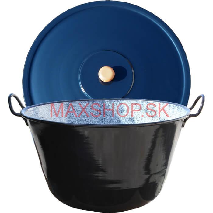 Smaltovaný kotol 70 L + pokrievka