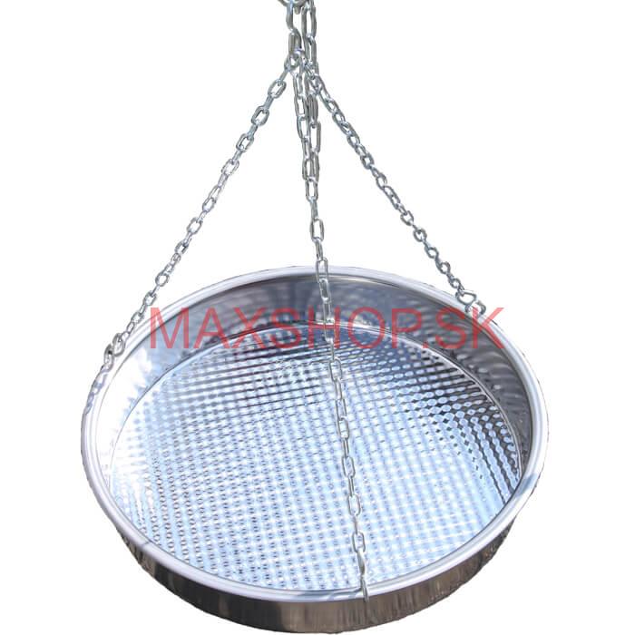 Nerezová panvica s retiazkou 42 cm