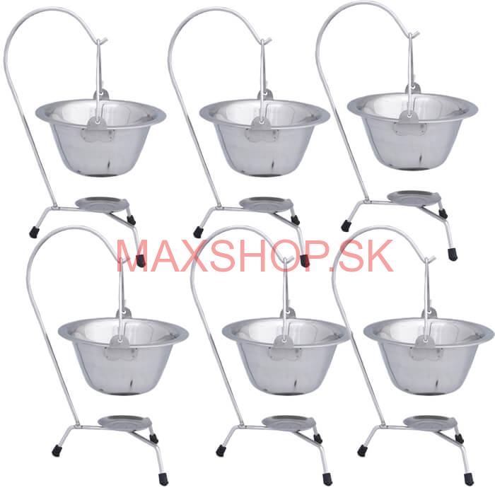 Servírovacia súprava INOX 6 ks