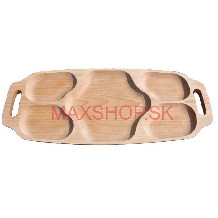 Servírovací drevený podnos