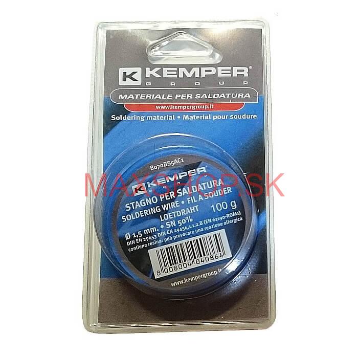 Cínová spájka 1,5 mm 100 g SN50Pb