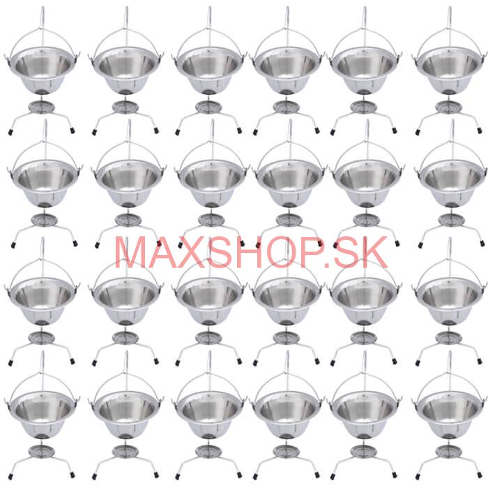 Servírovacia súprava INOX 24 ks