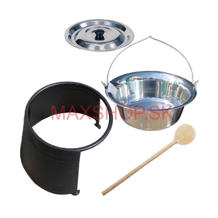 Antikorový kotlík 22 L + ohnisko