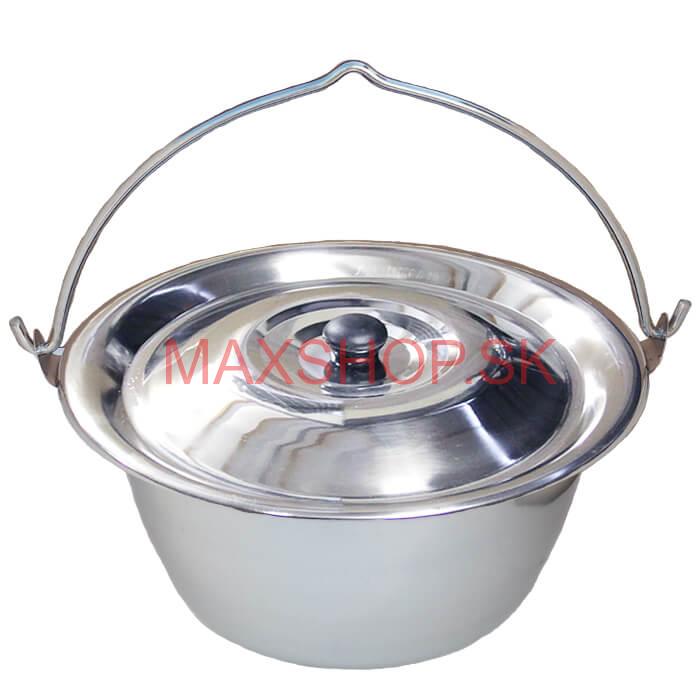 Antikorový kotlík 20 L (0,8 mm) s nitmi + pokrievka