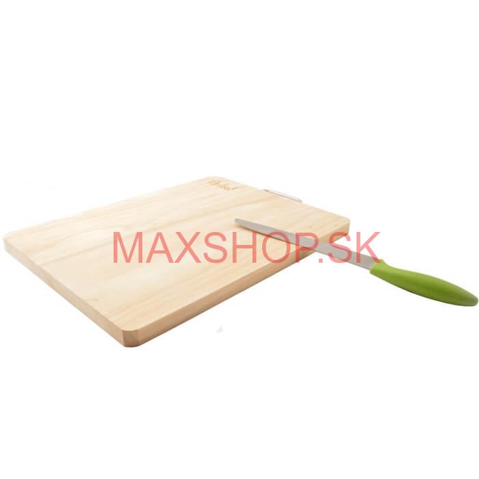 Drevená, masívna doska na krájanie 48 x 33 cm