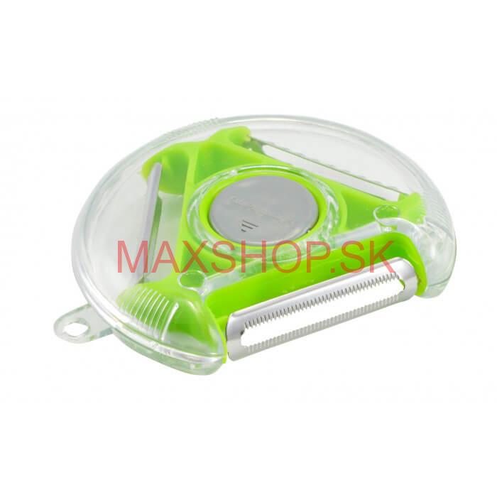 Škrabka s trojicou britov a s vykrajovačom očiek