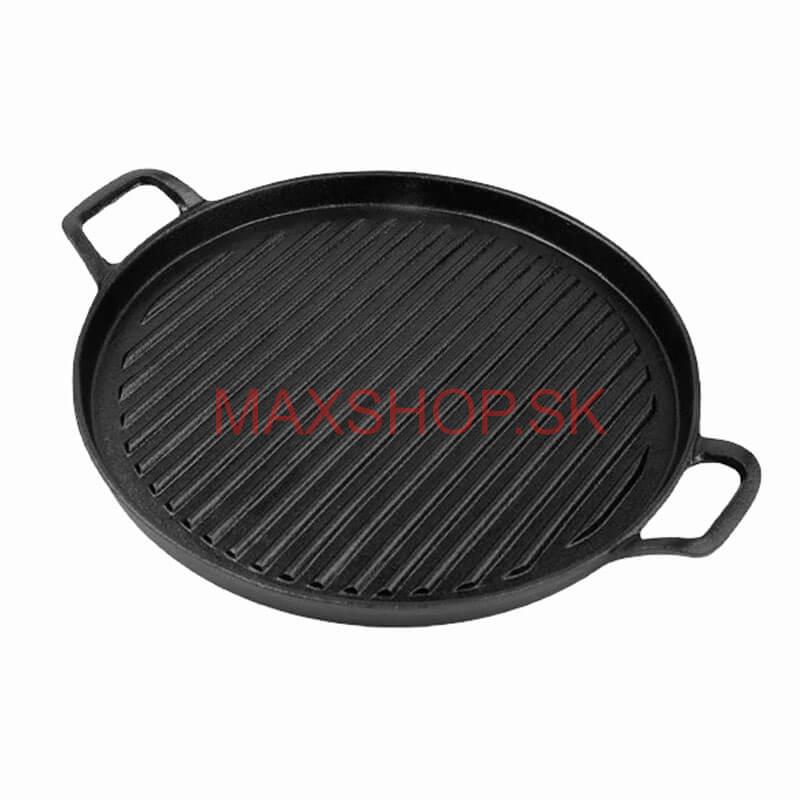 Liatinová panvica na grilovanie 31 cm BBQ