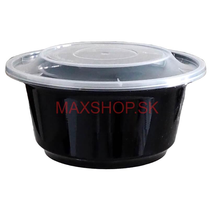 Plastový box (miska) na guláš + vrchnák 1000 ml
