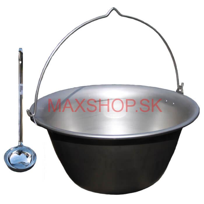 Nerezový kotlík 15 L + antikórová naberačka