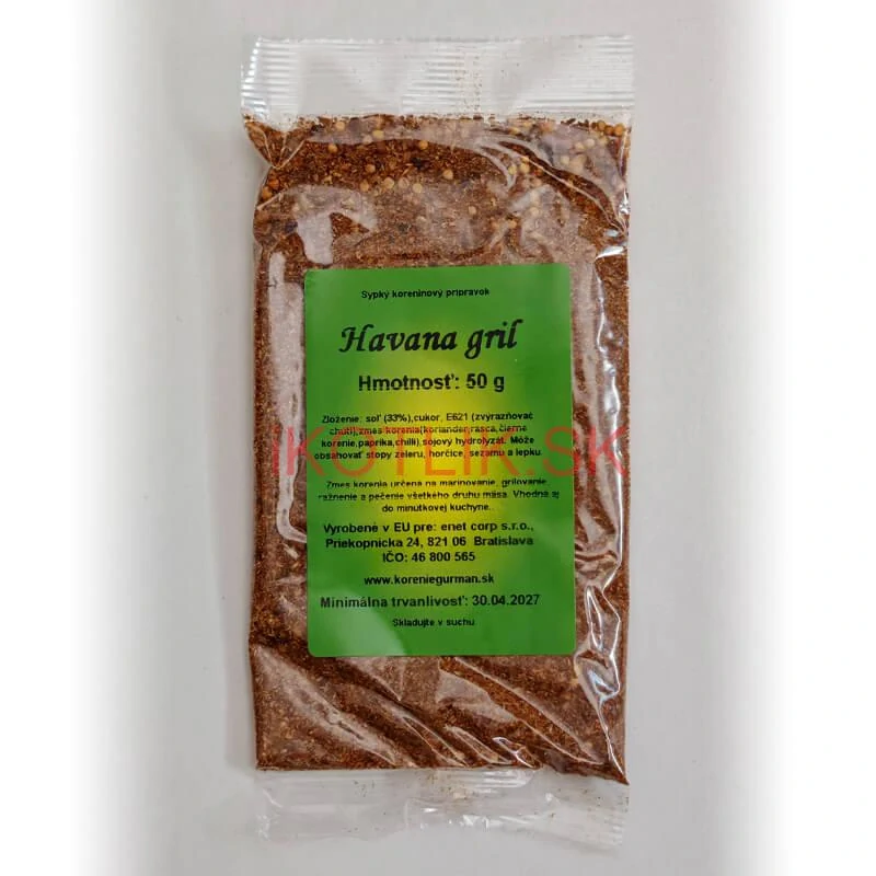 Havana grill koreniaca zmes 50 g