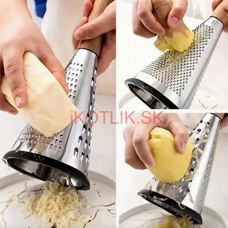 Strúhadlo s rukoväťou z akáciového dreva