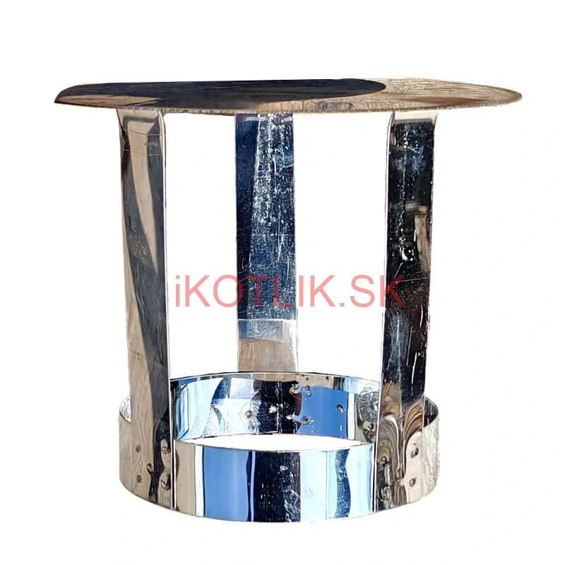 Nerezová strieška na dymovod INOX