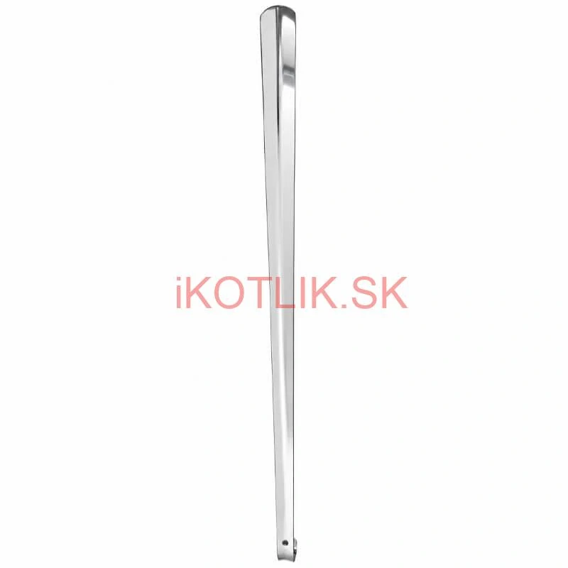 Kovový obuvák 80 cm – extra dlhá lyžica na topánky