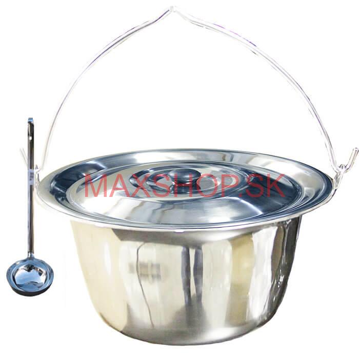 Antikorový kotlík 10 L (1,2 mm) + antikorová pokrievka