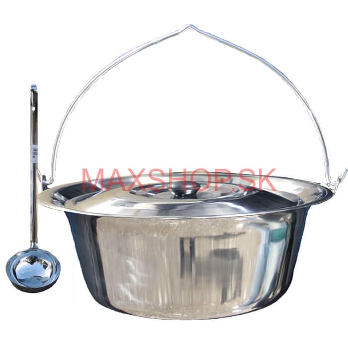 Antikorový kotlík 15 L (1,2 mm) + antikorová pokrievka