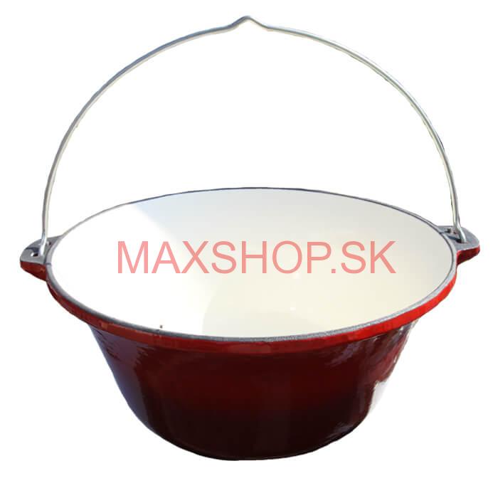 Liatinový  kotlík 10,8 L – smaltovaný povrch